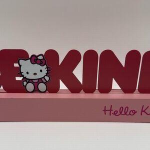 Hello Kitty Pink 'Be Kind' Decor
